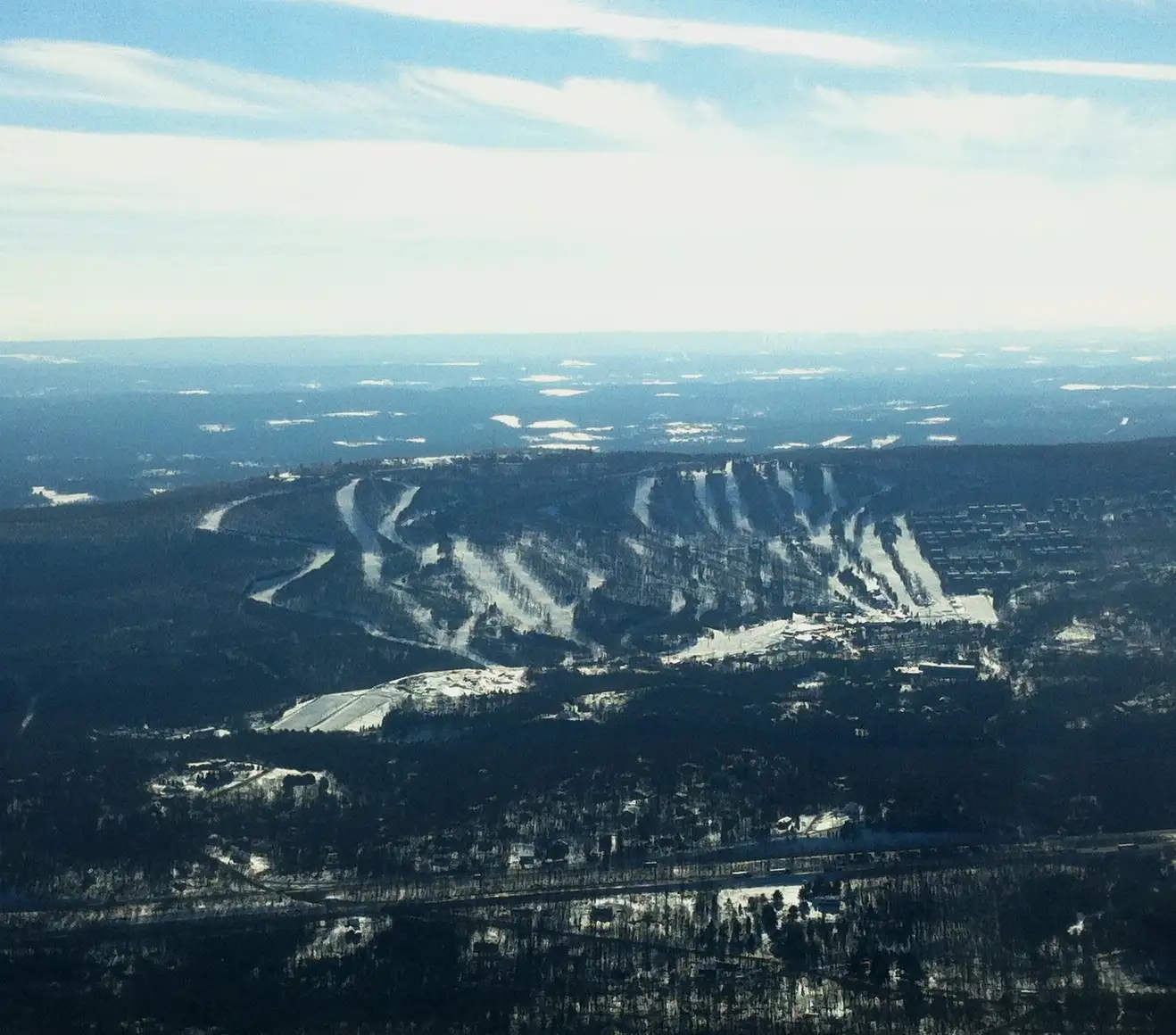 Camelback in winter — snow tubing and Aquatopia, about 30 minutes from the chalet.